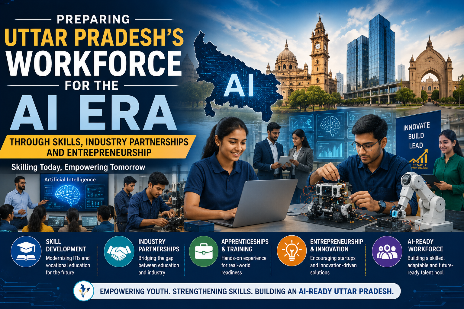 Uttar Pradesh’s AI Workforce Mission: Skilling, Innovation and Entrepreneurship