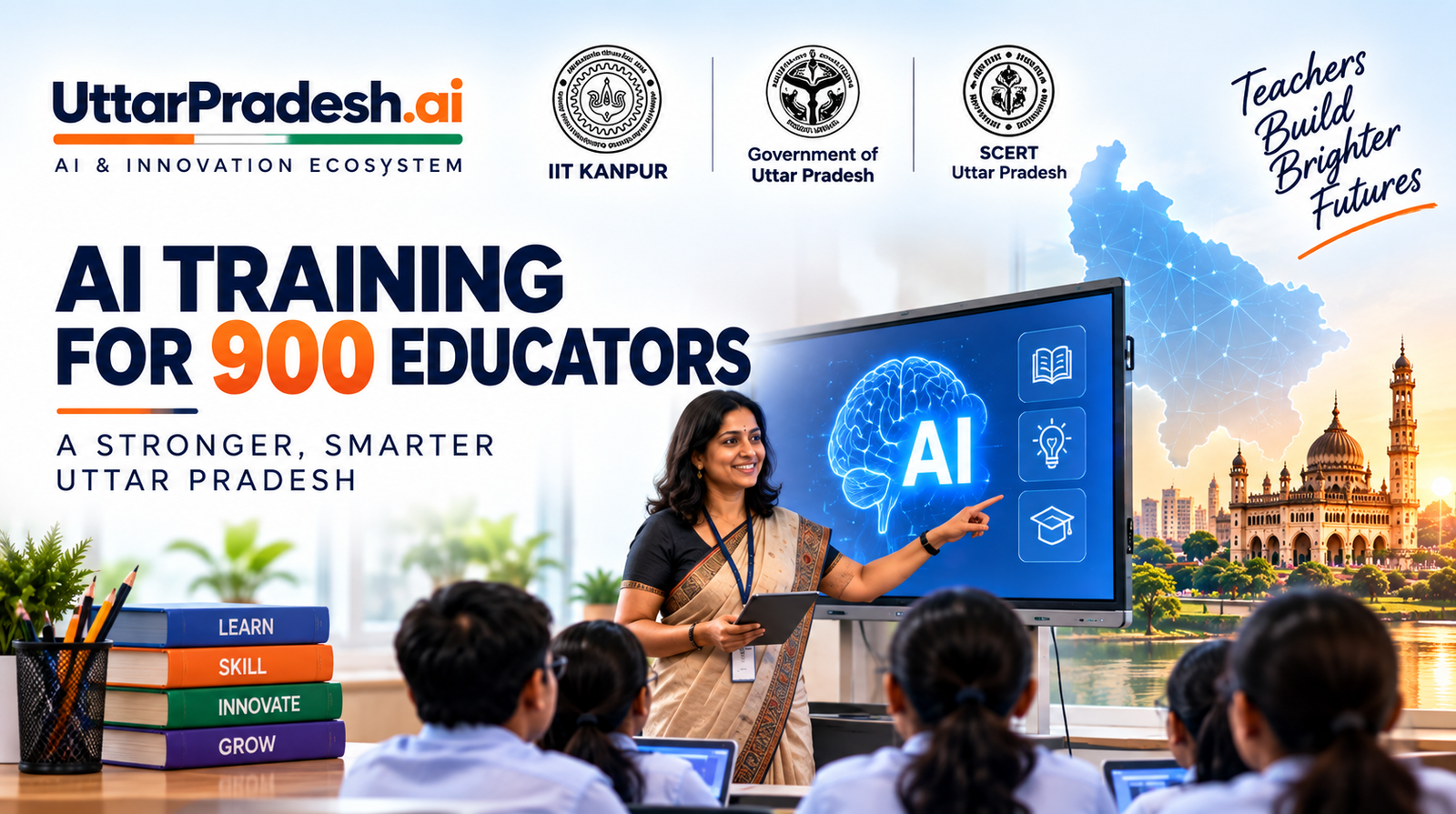 IIT Kanpur and UP Government Expand AI Training Programme to 900 Educators Across Uttar Pradesh