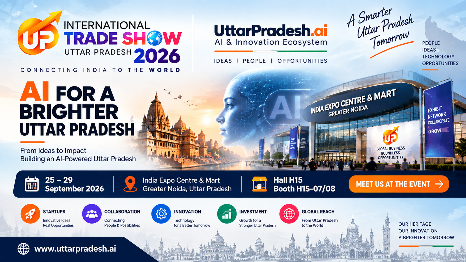 UP International Trade Show 2026: How UttarPradesh.ai Is Connecting Uttar Pradesh’s AI Ecosystem With the World